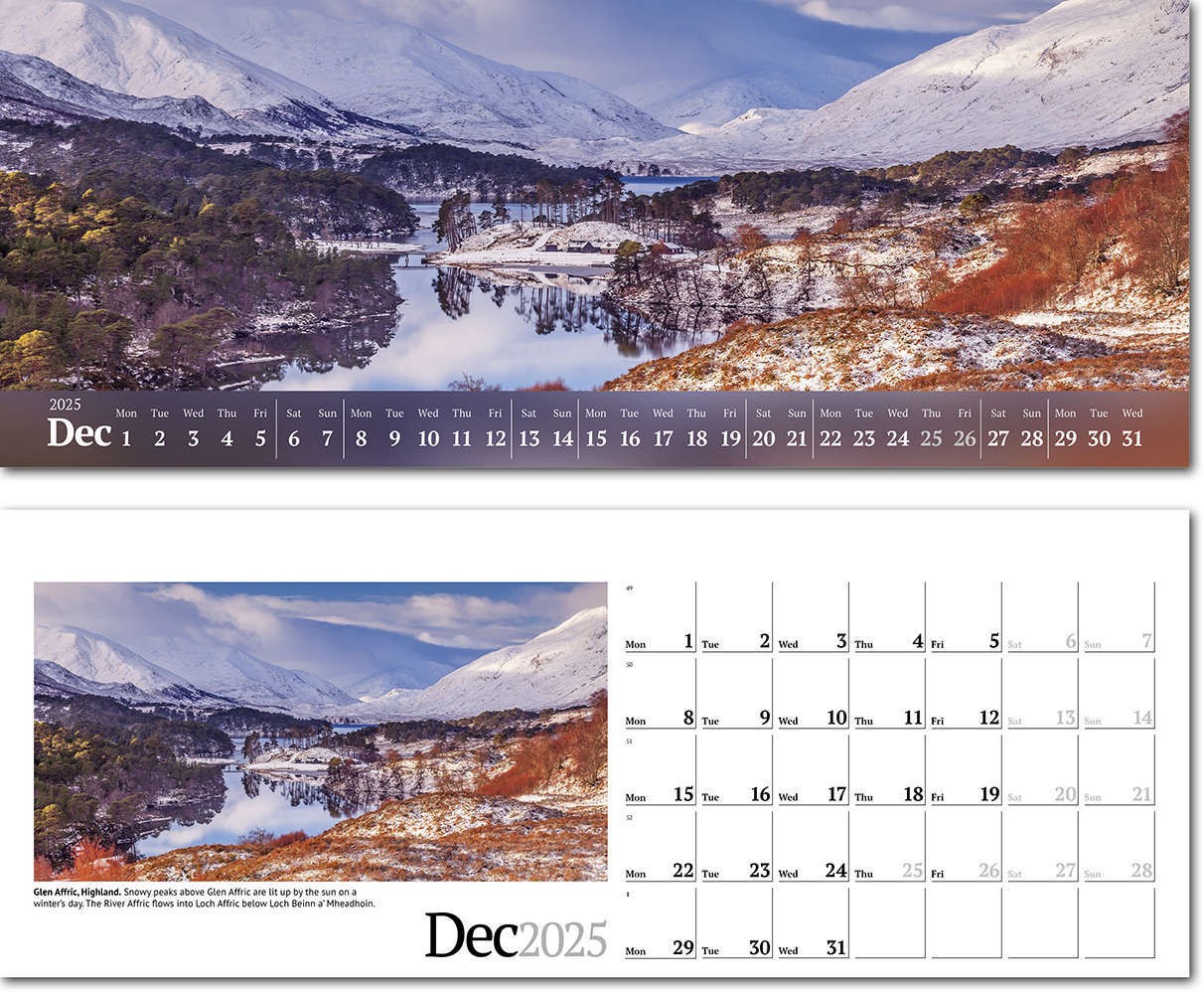 Wild Britain Desk Calendar