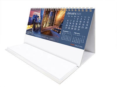 Iconic Structures Task Station Desk Calendar