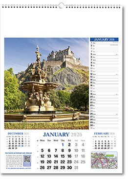 Splendour of Scotland Calendar