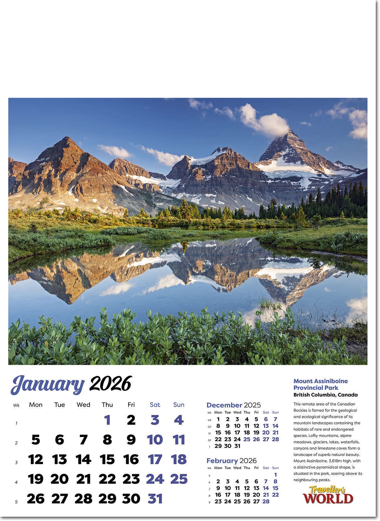 Traveller's World Calendar