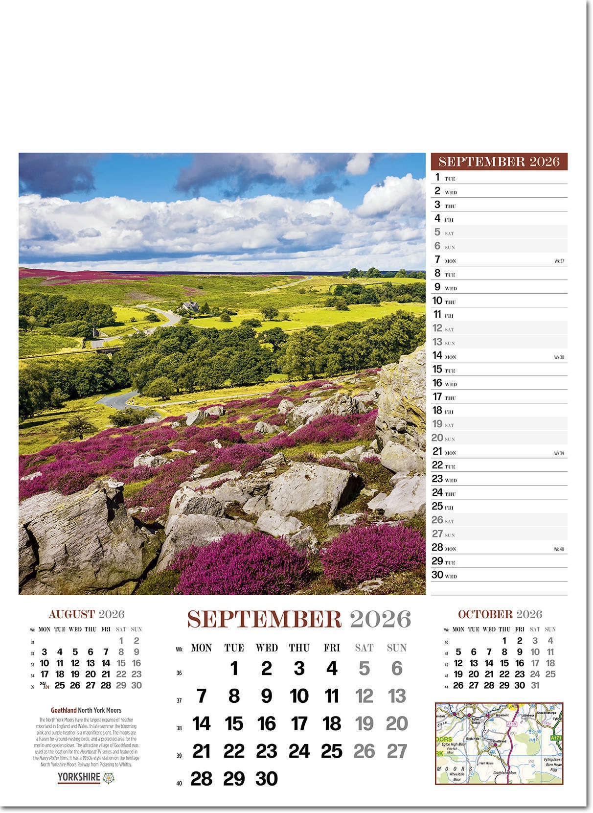 Yorkshire Calendar