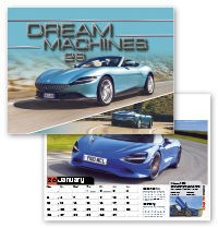 Dream Machines Wall Calendar