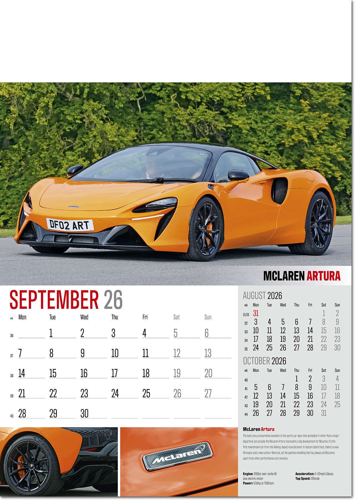 Marques of Distinction Wall Calendar