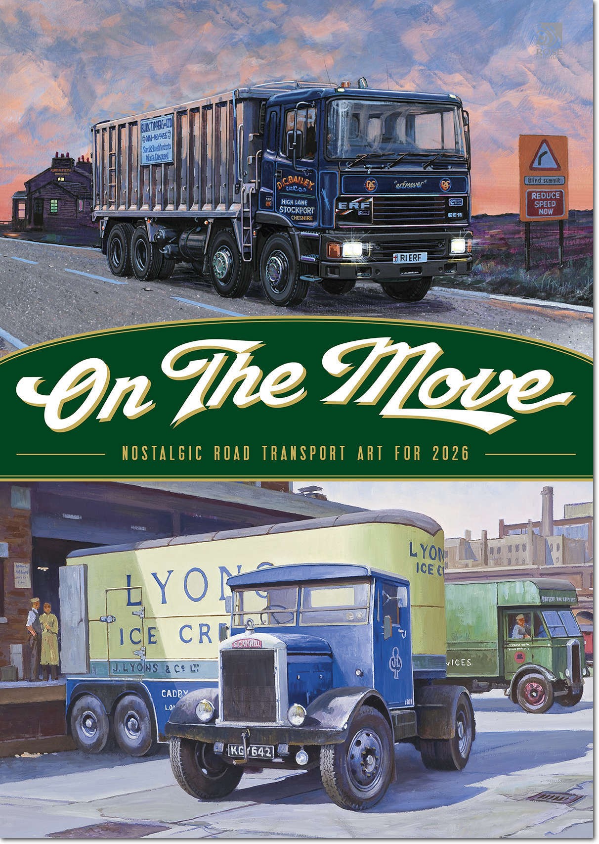 On the Move Wall Calendar