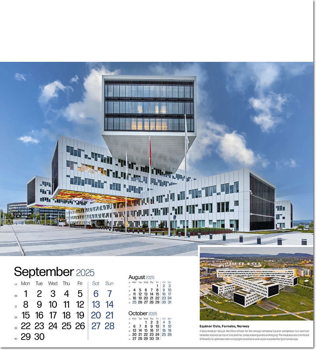 Iconic Structures Wall Calendar