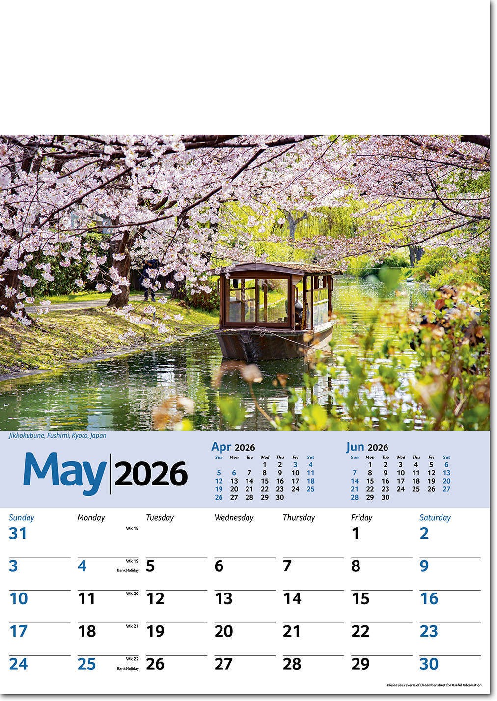 Scenic World Wall Calendar